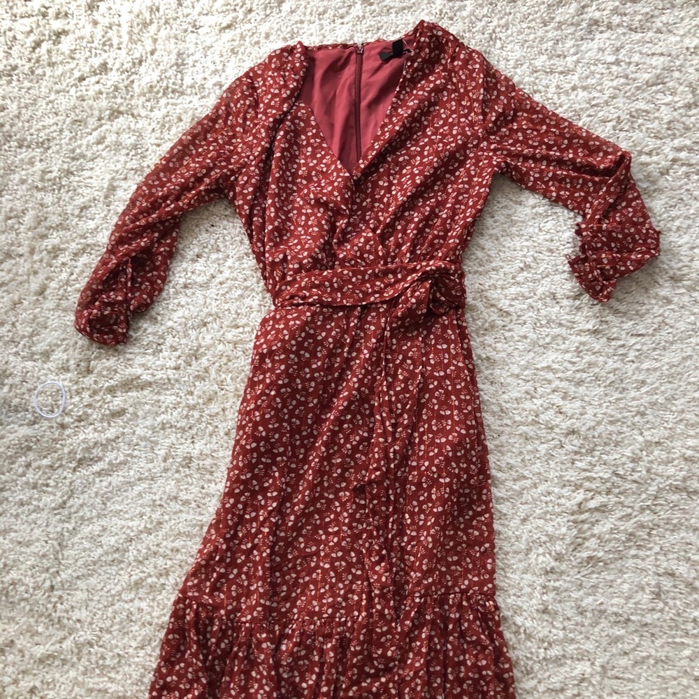 NWT  wrap J.Crew dress
